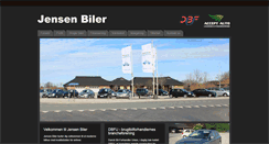 Desktop Screenshot of jensenbiler.dk